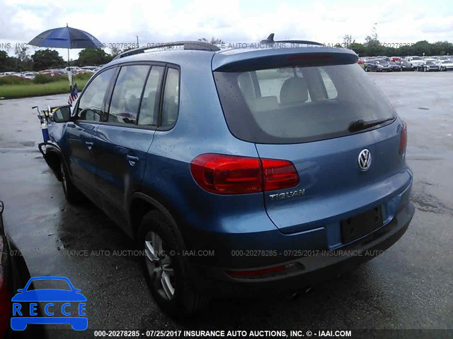 2017 VOLKSWAGEN TIGUAN S/LIMITED WVGAV7AX2HK019235 image 2