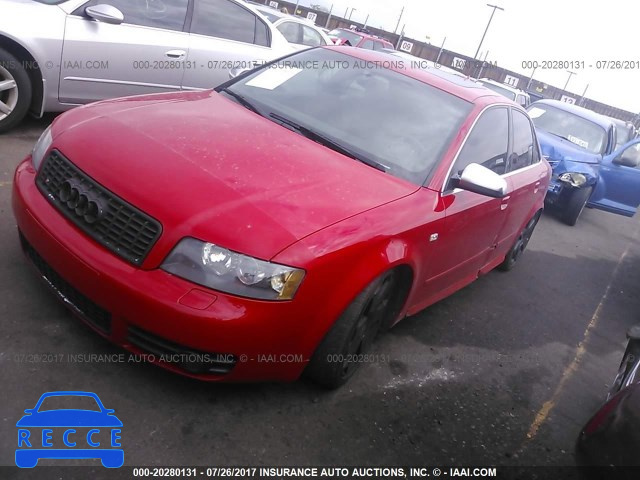 2005 Audi S4 WAUPL68E25A085852 image 1