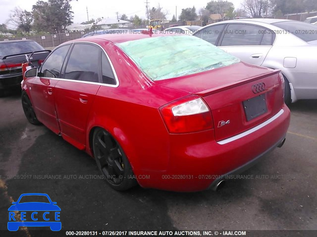 2005 Audi S4 WAUPL68E25A085852 image 2