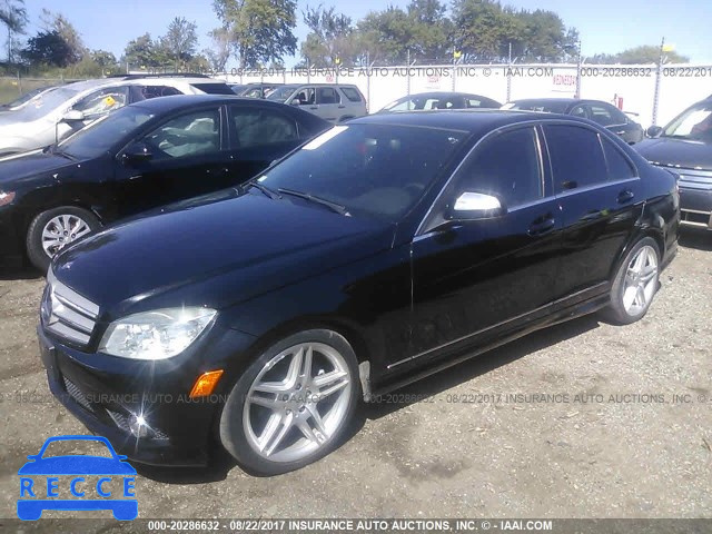 2008 Mercedes-benz C WDDGF54X78F171666 image 1