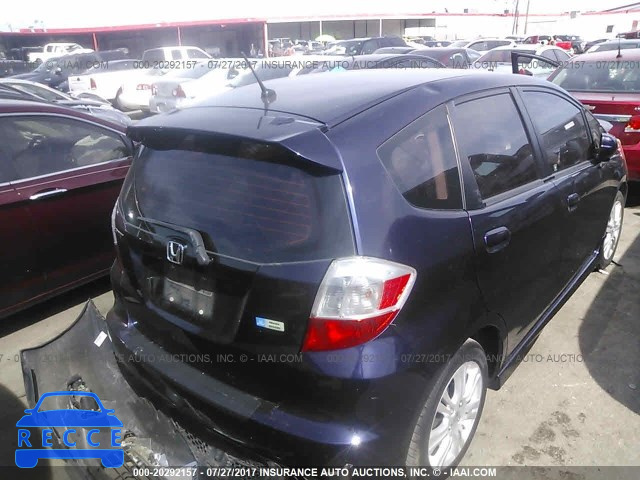 2009 Honda FIT JHMGE87449S032554 зображення 3