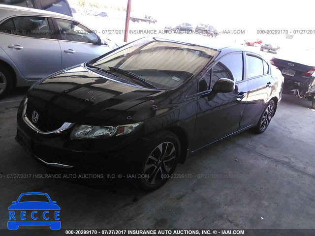 2013 Honda Civic 19XFB2F8XDE020329 зображення 1