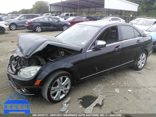 2008 MERCEDES-BENZ C WDDGF54X08F081016 image 1