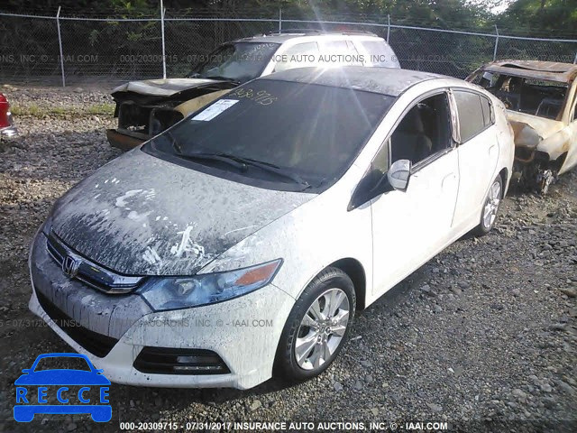 2012 Honda Insight EX JHMZE2H79CS002021 image 1