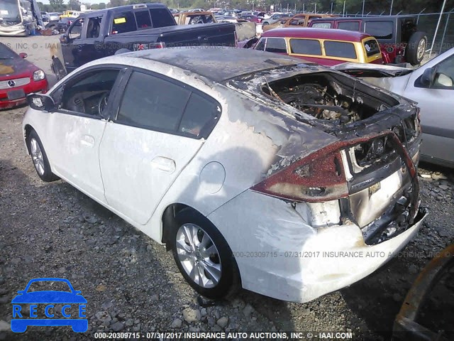 2012 Honda Insight EX JHMZE2H79CS002021 image 2