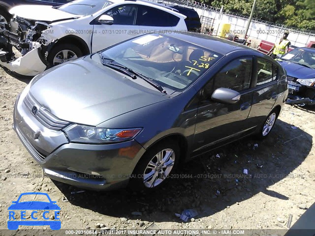 2010 HONDA INSIGHT EX JHMZE2H70AS038967 image 1