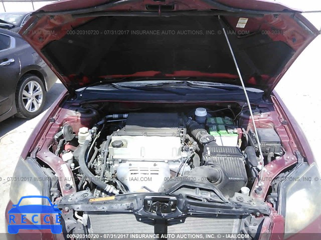 2010 MITSUBISHI GALANT FE 4A32B2FF2AE015174 image 9