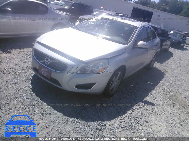 2012 VOLVO S60 T5 YV1622FS7C2046646 image 1