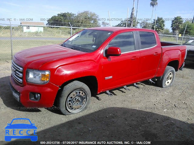 2015 GMC Canyon SLE 1GTG6BE36F1210603 зображення 1