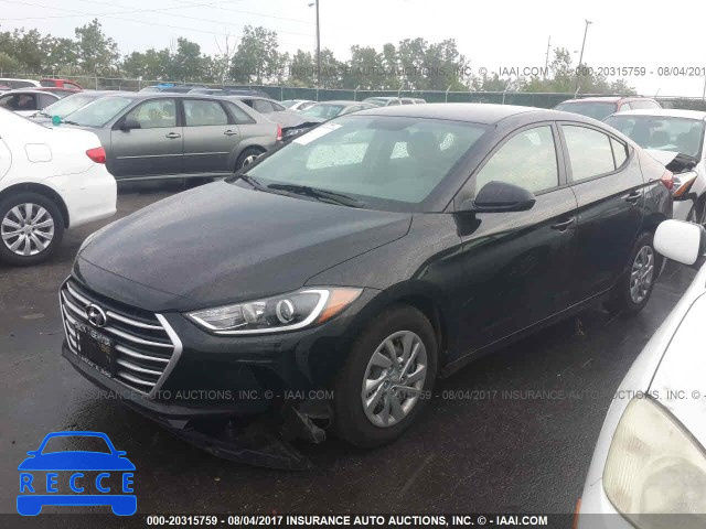 2017 HYUNDAI ELANTRA KMHD74LF8HU326794 image 1