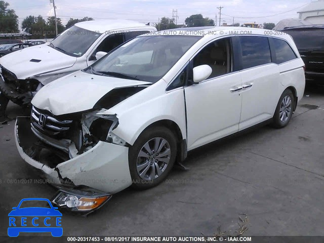 2014 HONDA ODYSSEY EXL 5FNRL5H69EB082842 image 1