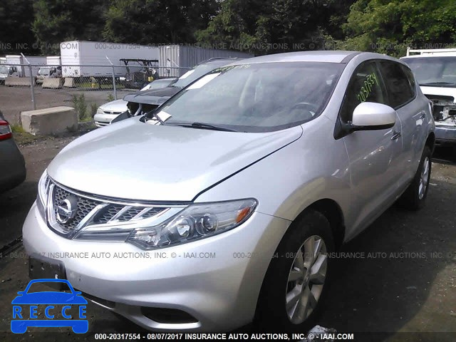 2014 Nissan Murano S/SL/SV/LE JN8AZ1MW0EW521064 зображення 1