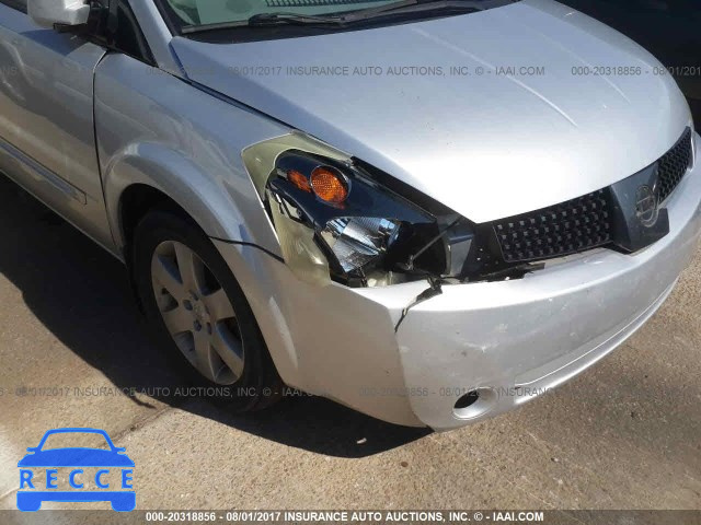 2005 Nissan Quest S/SE/SL 5N1BV28U85N139490 image 5