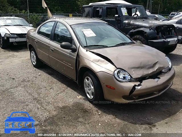 2001 Dodge Neon SE/ES 1B3ES46C71D298244 зображення 0