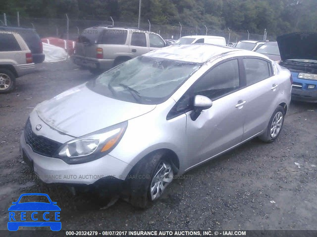 2015 KIA RIO KNADM4A34F6509503 image 1