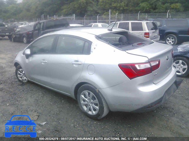 2015 KIA RIO KNADM4A34F6509503 image 2