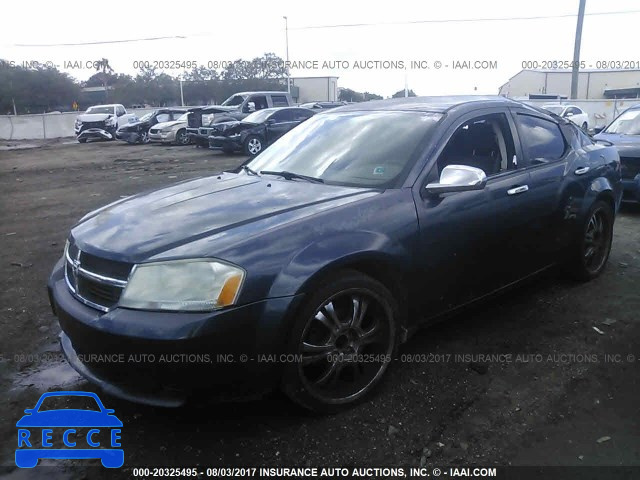 2008 Dodge Avenger 1B3LC46K98N199649 image 1