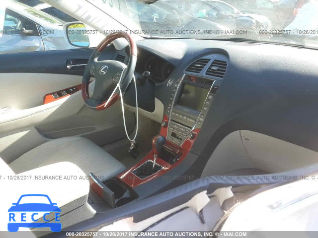 2007 Lexus ES JTHBJ46G872089170 зображення 4