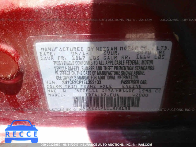 2014 Nissan Versa Note 3N1CE2CP1EL352133 image 8