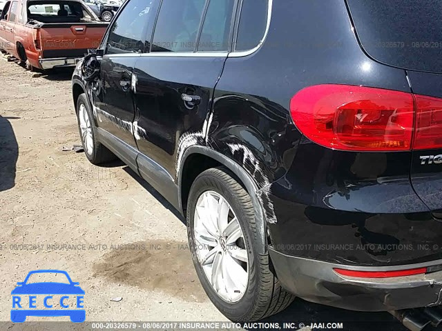 2013 Volkswagen Tiguan S/SE/SEL WVGAV3AX0DW604780 зображення 5