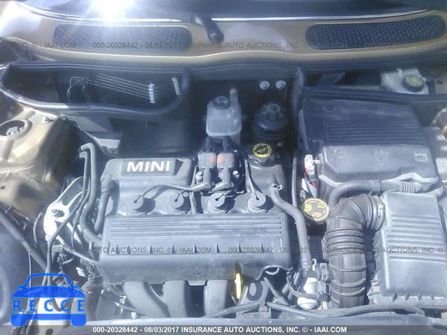 2005 Mini Cooper WMWRF33455TG11184 image 9