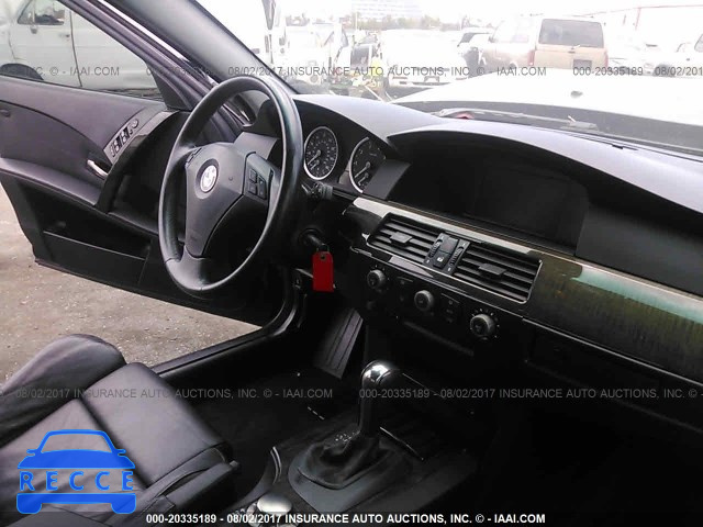 2005 BMW 525 I WBANA53525B860983 image 4