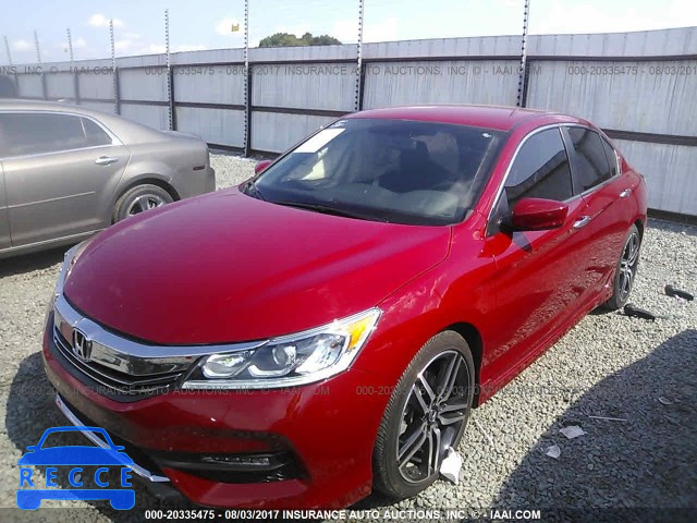 2016 Honda Accord 1HGCR2F50GA210797 зображення 1