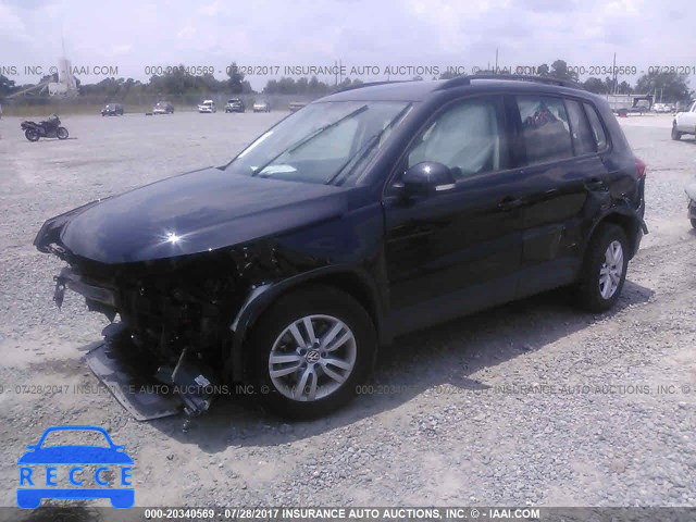 2015 Volkswagen Tiguan S/SE/SEL/R-LINE WVGAV7AX3FW615721 image 1