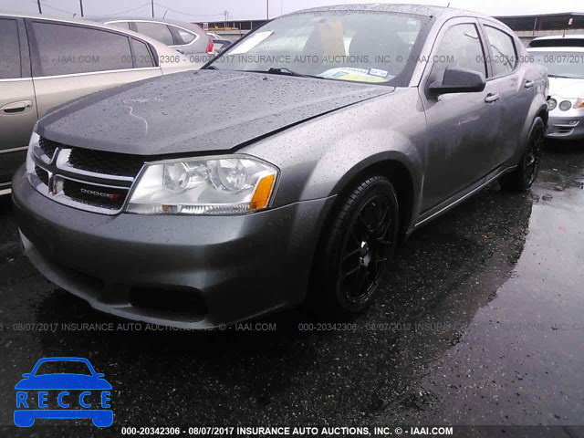 2012 Dodge Avenger 1C3CDZAB6CN231535 зображення 1