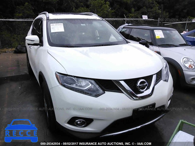 2016 Nissan Rogue 5N1AT2MT9GC846661 зображення 0