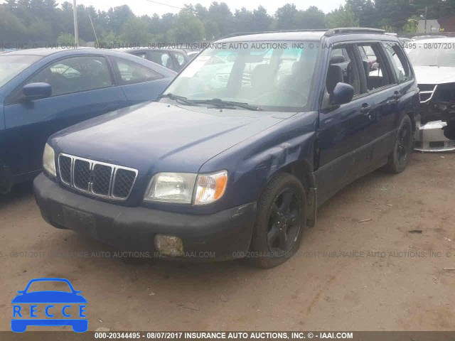 2002 SUBARU FORESTER S JF1SF65582G736151 image 1