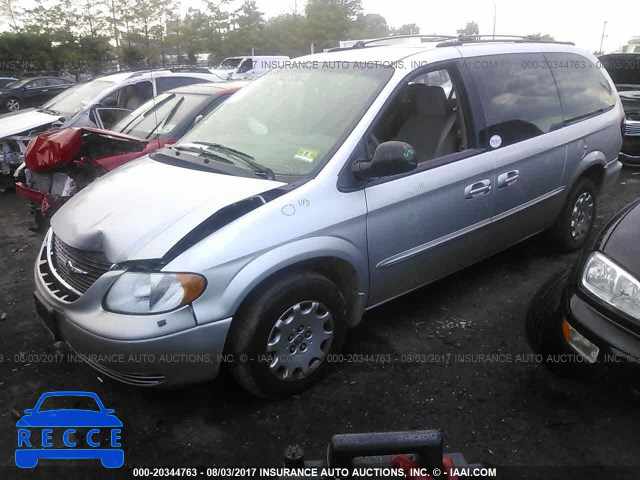 2002 Chrysler Town and Country 2C4GP44362R781895 image 1