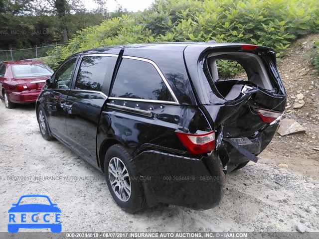 2011 Honda Odyssey 5FNRL5H63BB503174 image 2