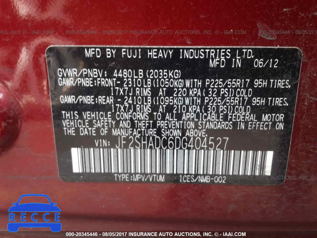 2013 Subaru Forester 2.5X PREMIUM JF2SHADC6DG404527 image 8