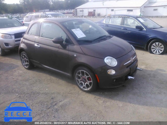 2015 Fiat 500 SPORT 3C3CFFBR7FT501493 зображення 0