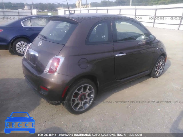 2015 Fiat 500 SPORT 3C3CFFBR7FT501493 зображення 3