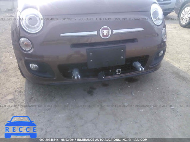 2015 Fiat 500 SPORT 3C3CFFBR7FT501493 image 5