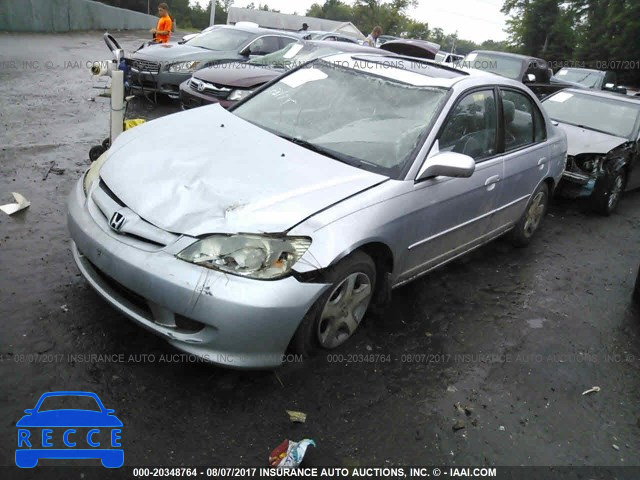 2004 Honda Civic 2HGES268X4H502347 image 1