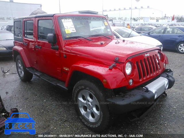 2015 Jeep Wrangler Unlimited SAHARA 1C4BJWEG2FL508198 зображення 0