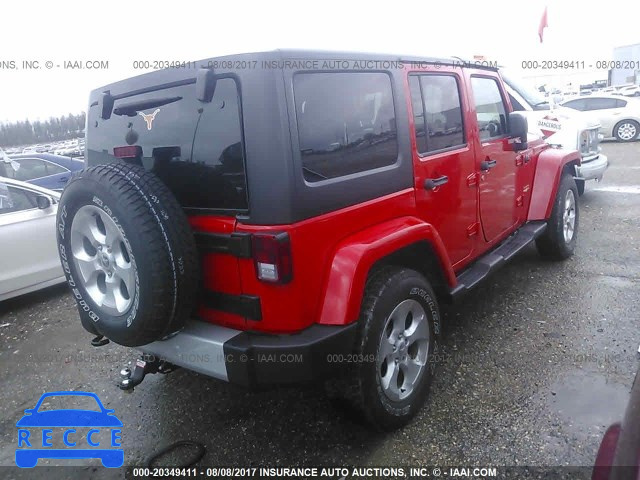 2015 Jeep Wrangler Unlimited SAHARA 1C4BJWEG2FL508198 зображення 3