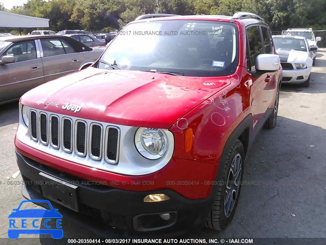 2015 Jeep Renegade LIMITED ZACCJADT7FPC31954 image 1