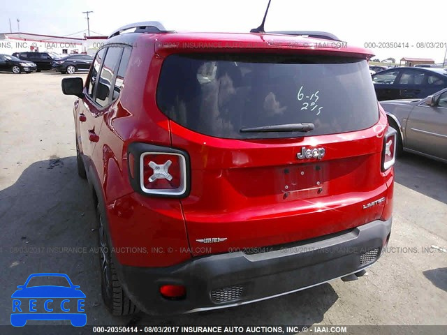 2015 Jeep Renegade LIMITED ZACCJADT7FPC31954 image 2