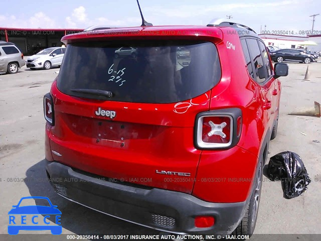 2015 Jeep Renegade LIMITED ZACCJADT7FPC31954 зображення 3