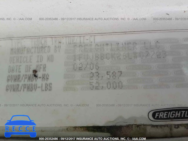 2006 FREIGHTLINER CONVENTIONAL 1FUJBBCK26LX07723 image 9