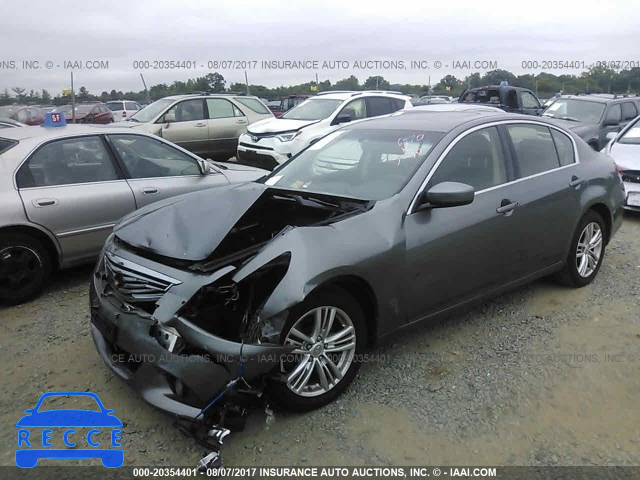 2012 Infiniti G25 JN1DV6AR1CM861299 image 1