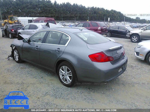 2012 Infiniti G25 JN1DV6AR1CM861299 Bild 2