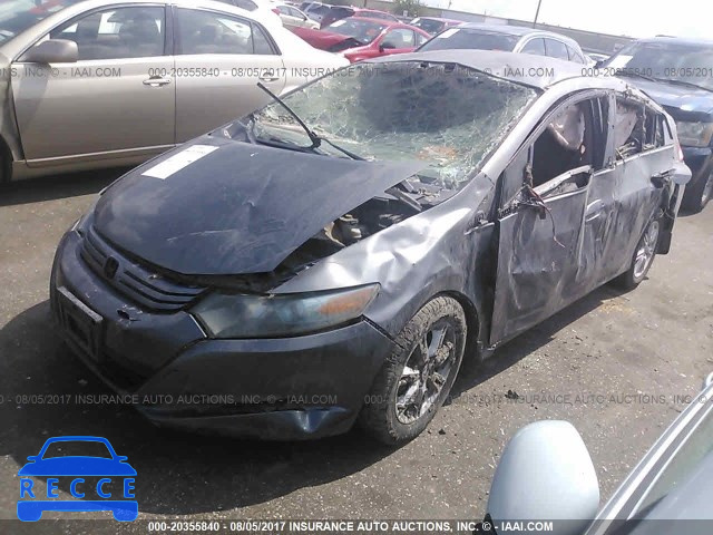 2010 Honda Insight EX JHMZE2H79AS008592 image 1