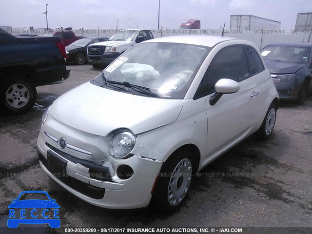 2013 Fiat 500 3C3CFFAR0DT512821 зображення 1
