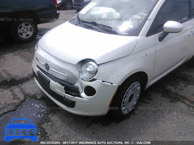 2013 Fiat 500 3C3CFFAR0DT512821 зображення 5