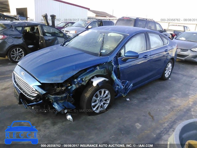 2017 FORD FUSION 3FA6P0G75HR228733 зображення 1